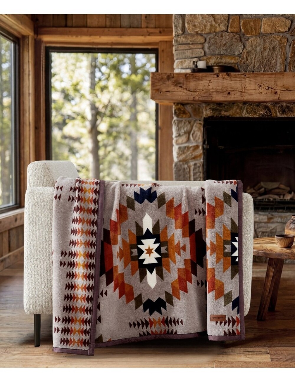 Pendleton Reversible Throw Blanket Sonoran Dusk